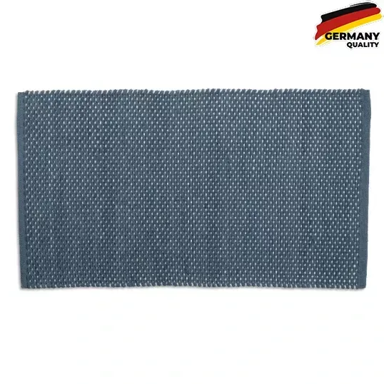 Килимок для ванної KELA Miu, димчасто-синій, 80х50х1 см (24729)