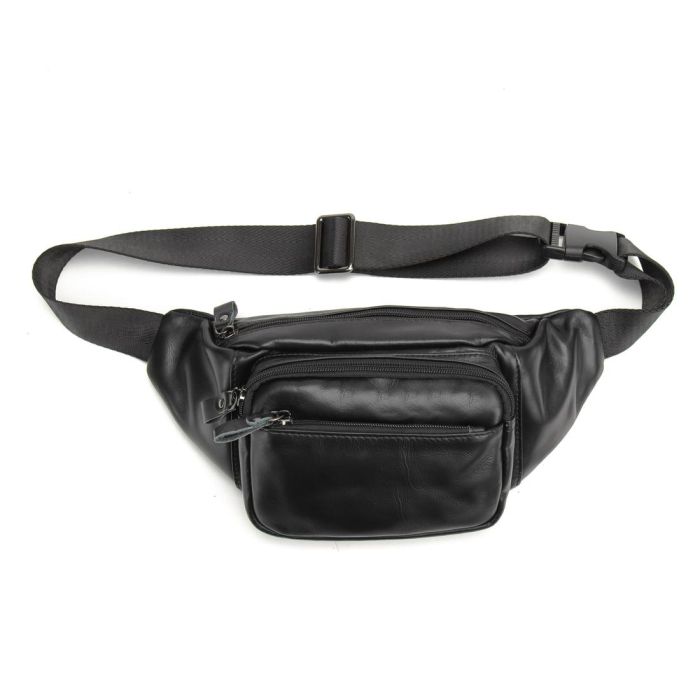 Сумка на пояс з телячої шкіри Tiding Bag t0186A