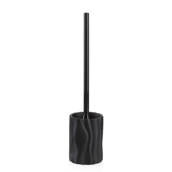 Йоршик для унітазу KELA Merida чорний 43х10 см (23767)